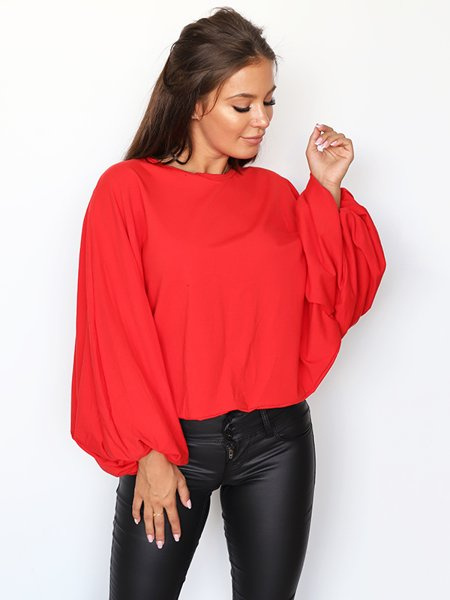 Bavlněné Kimono | červená X129